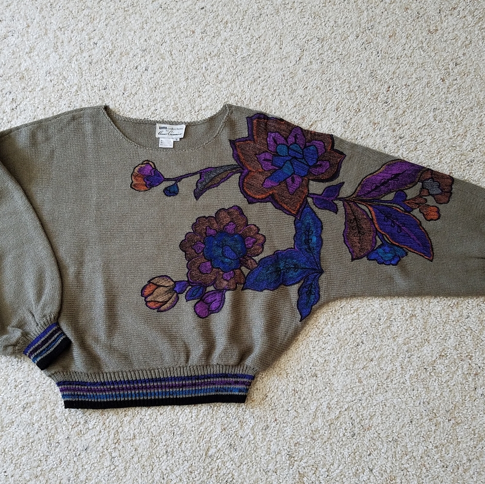 2-pc dress, silk appliqued